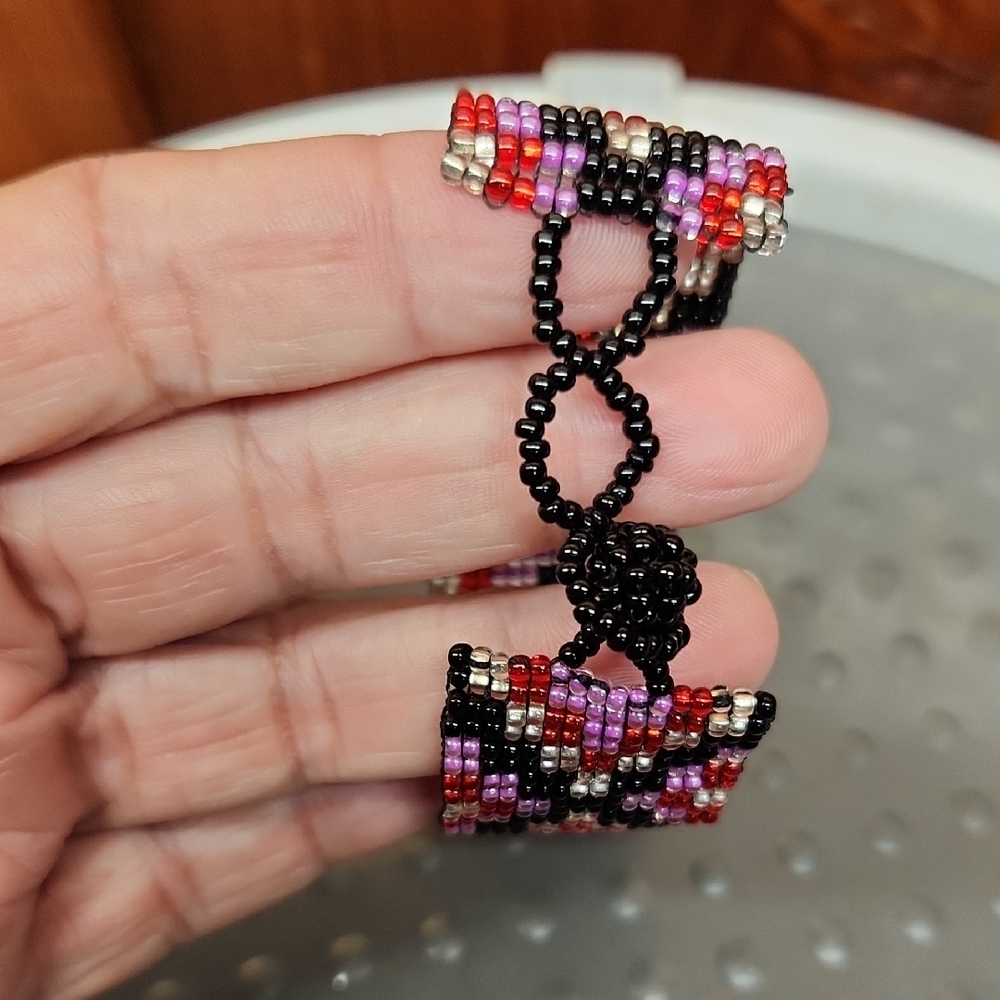 Colorful Beaded Bracelet Set - Picture 3 of 6